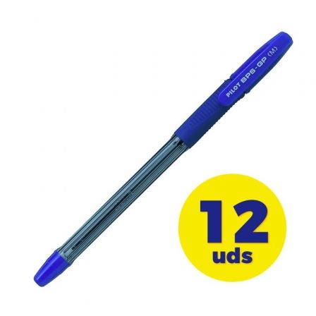 Pilot Bolígrafo BPS-GP Azul (Set de 12)